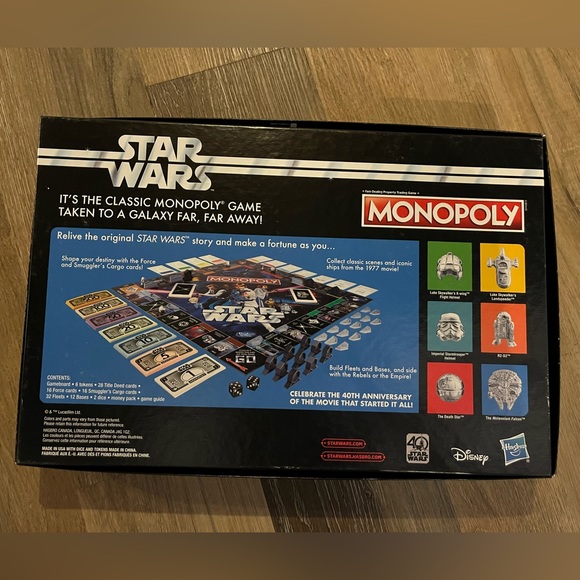 Star Wars Monopoly 40th Anniversary Special Edition - Picture 3 of 4